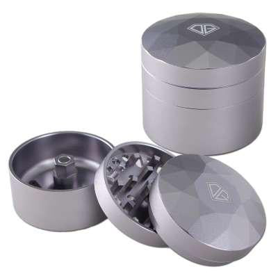 BLACK LEAF Diamond 3-Pat Herb Grinders