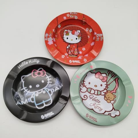 G-ROLLZ Metal Ashtrays - Hello Kitty Collection