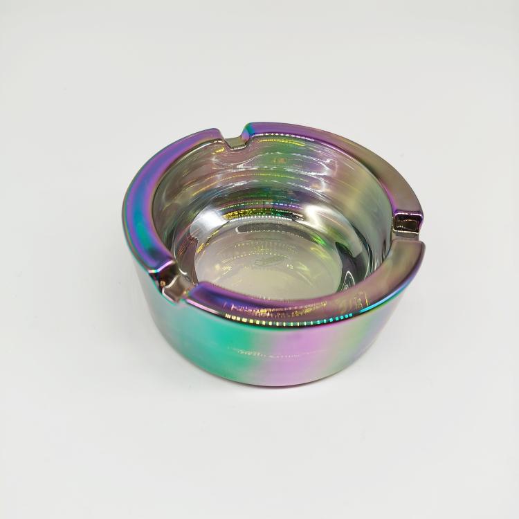 Glass Dark Pearl Ashtray