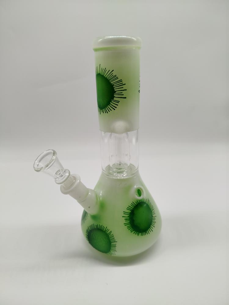 Circles Perc Glass Water Pipe