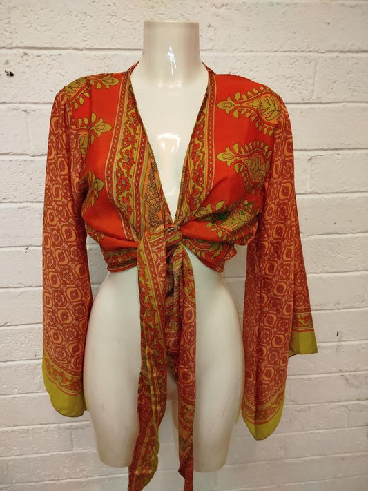 Sari Wrap - Orange