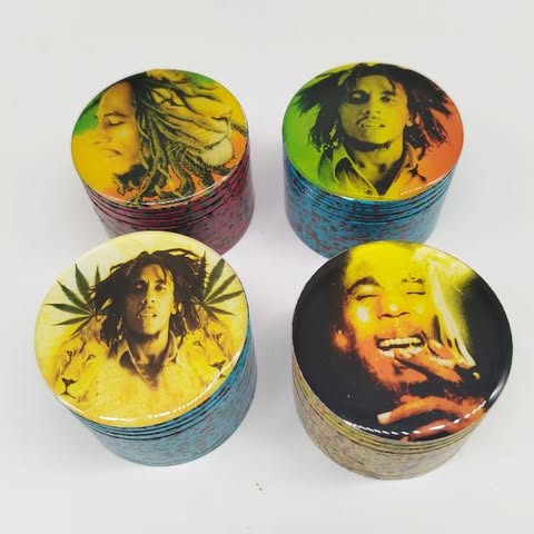 BOB MARLEY 4-Part Herb Grinder