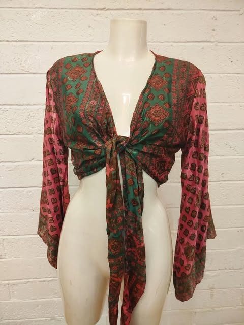 Saree Wrap Tops