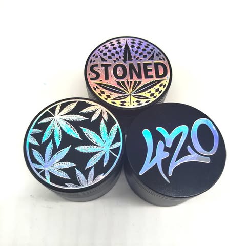 Black & Chrome 420 4-Part Herb Grinders