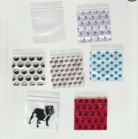 50x50mm Zip-lock Bags