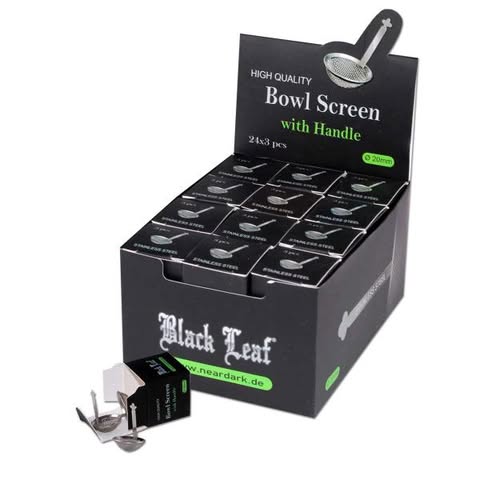 BLACKLEAF 20mm Silver Screens w/ Handle