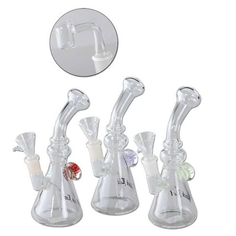 BLACKLEAF Flower Water/Oil Pipe