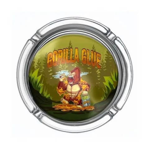 Gorilla Glue Glass Ashtray