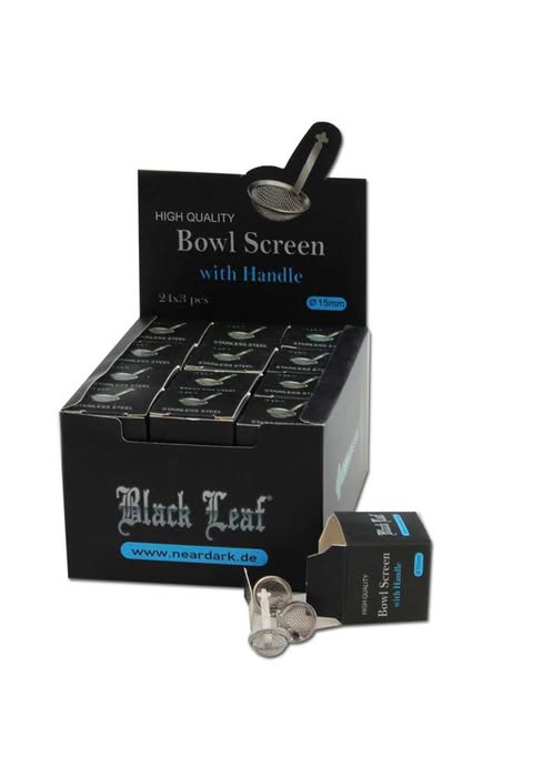 BLACKLEAF 15mm Silver Screens w/ Handle