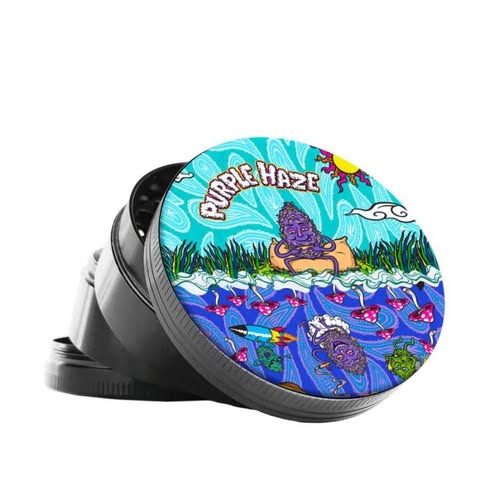 BEST BUDS Purple Haze 4-part Herb Grinder