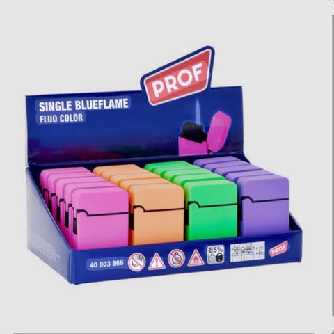 PROF JET Single Blueflame Fluo Colour