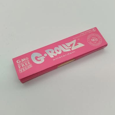 Papéis Kingsize rosa G-ROLLZ 'Banksy Thug' + dicas