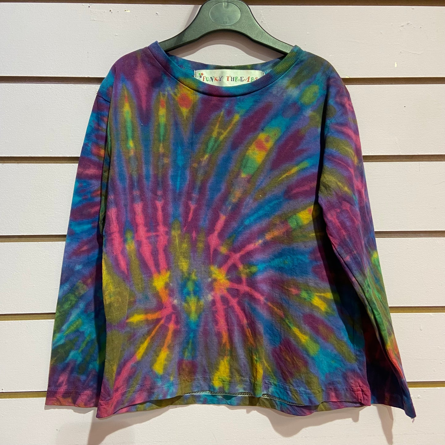 Kids Long Sleeve Tie-Dye