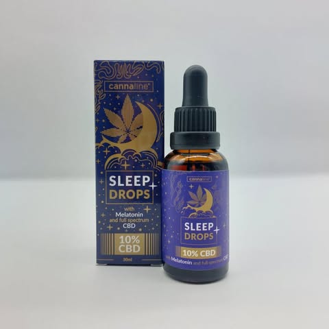 Cannaline CBD Sleep Drops - 30ml