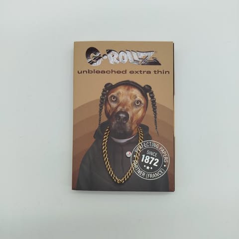 G-ROLLZ 'Rap' Unbleached 1+1/4 Papers & Tips Rollkit