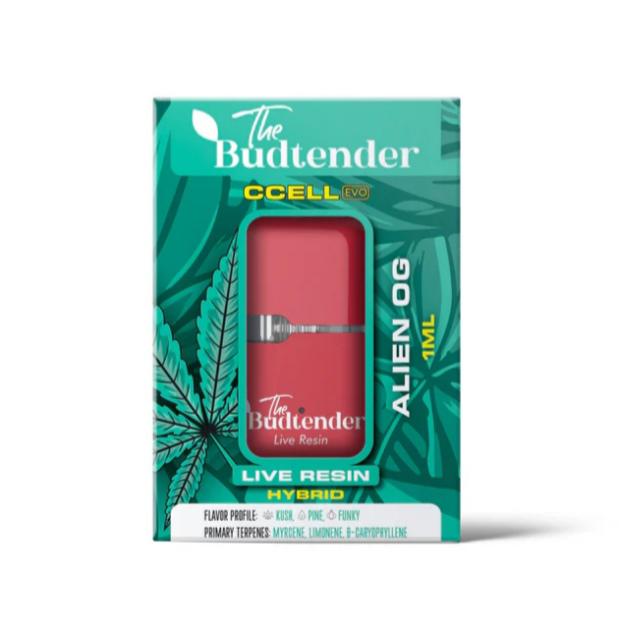 The Budtender 1ml Vape - Alien OG