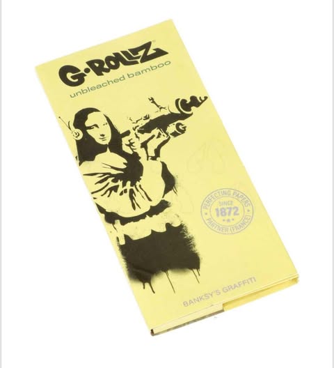 G-ROLLZ 'Mona Lisa' Bamboo Kingsize Roll Kit