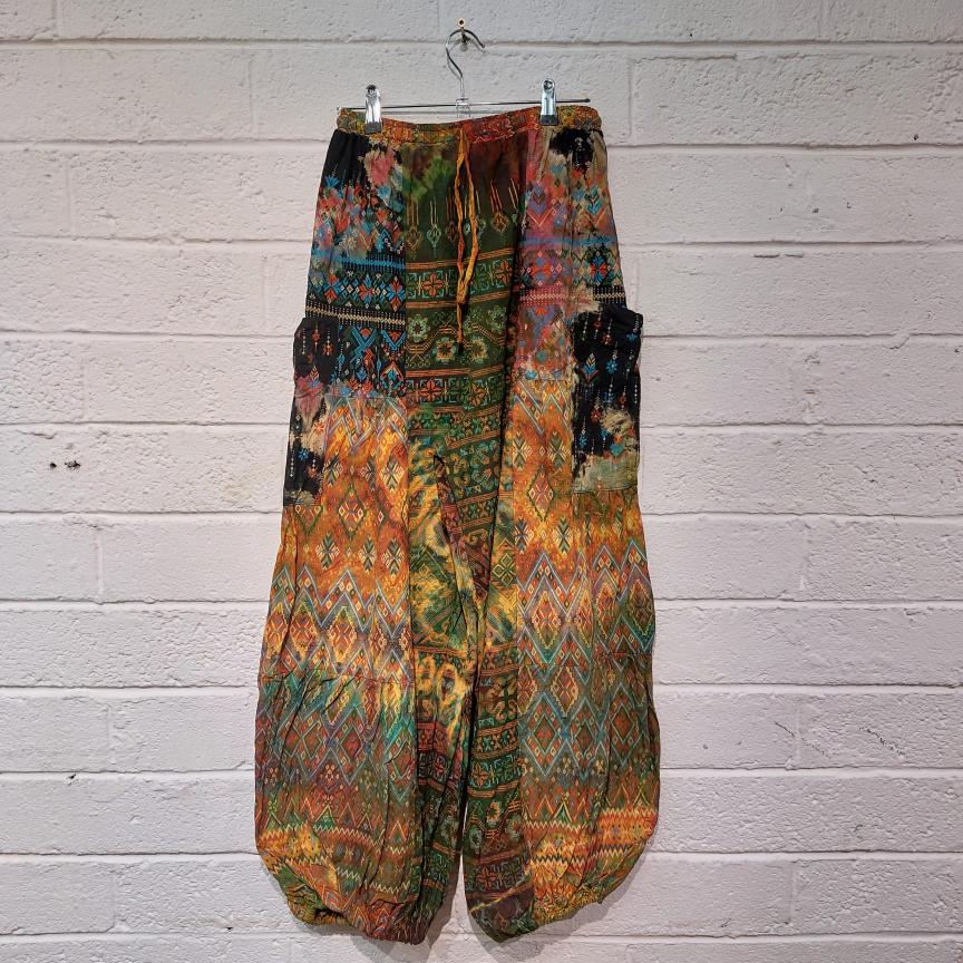 Tribal Tie-Dye Trousers TH803