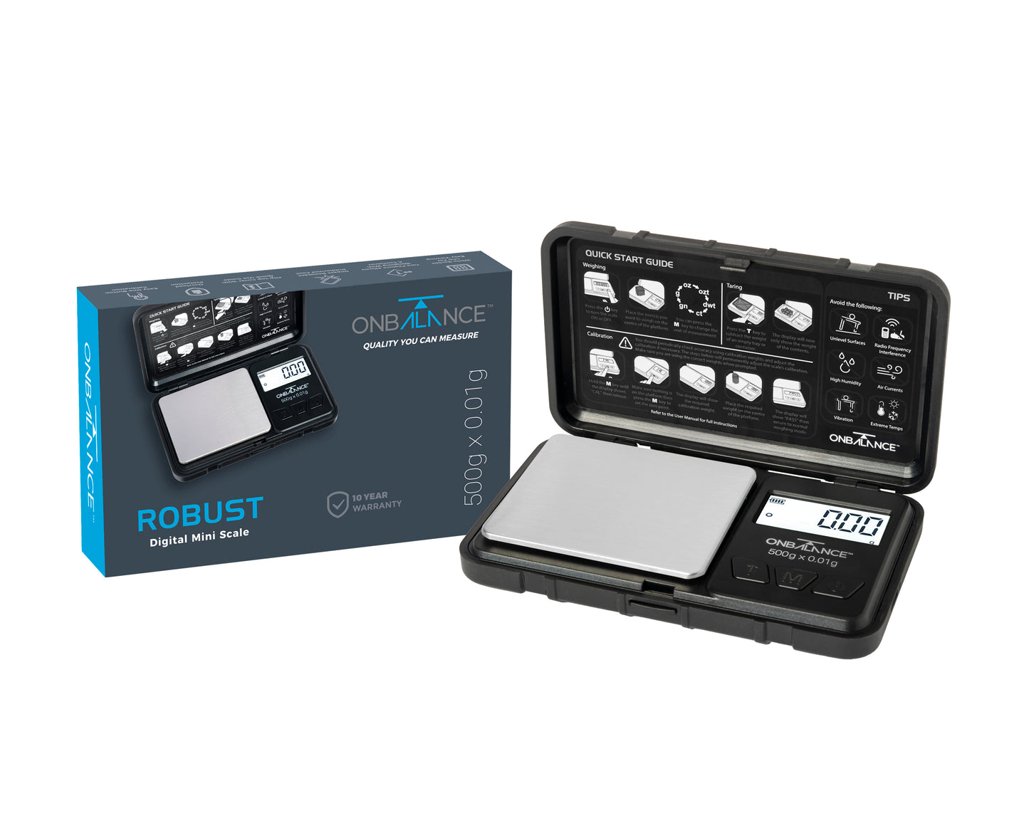 ONBALANCE Robust 0.01-500g Rechargable