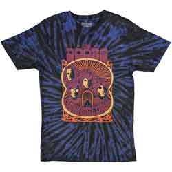 The Doors 'Strange Days Blue Dip Dye' Music Tee