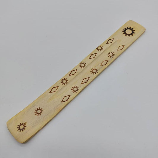 Etched Wooden Incense Trays
