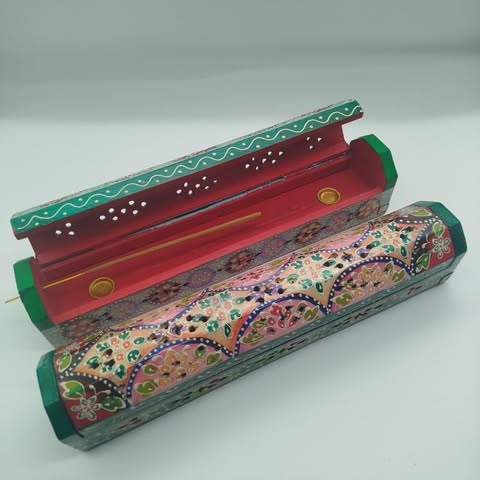 Painted Incense Holders
