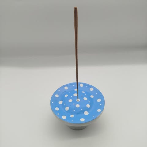 Large Wooden Mushroom Incense Holder