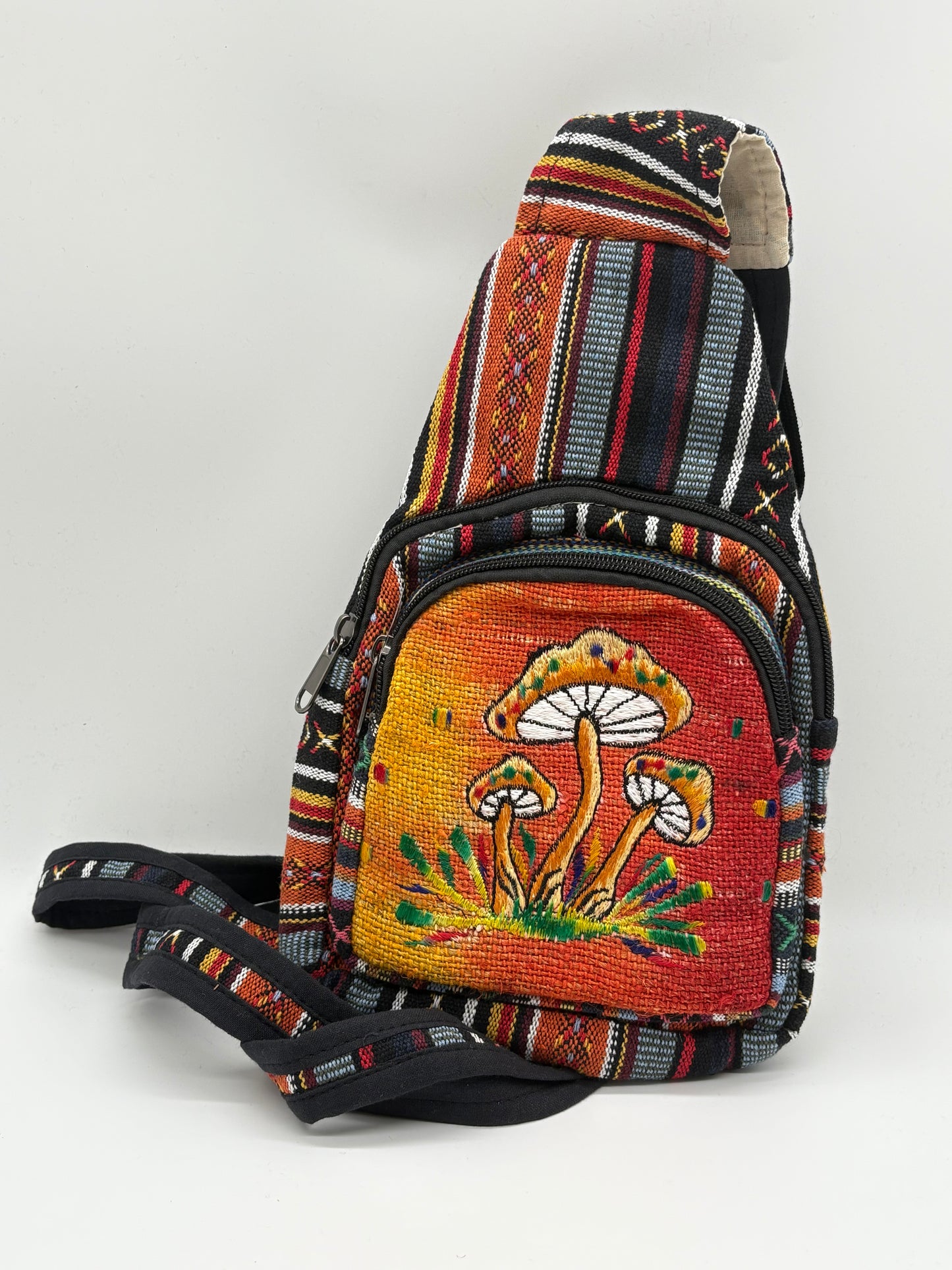 Mushroom Convertable Cross-Body Bag
