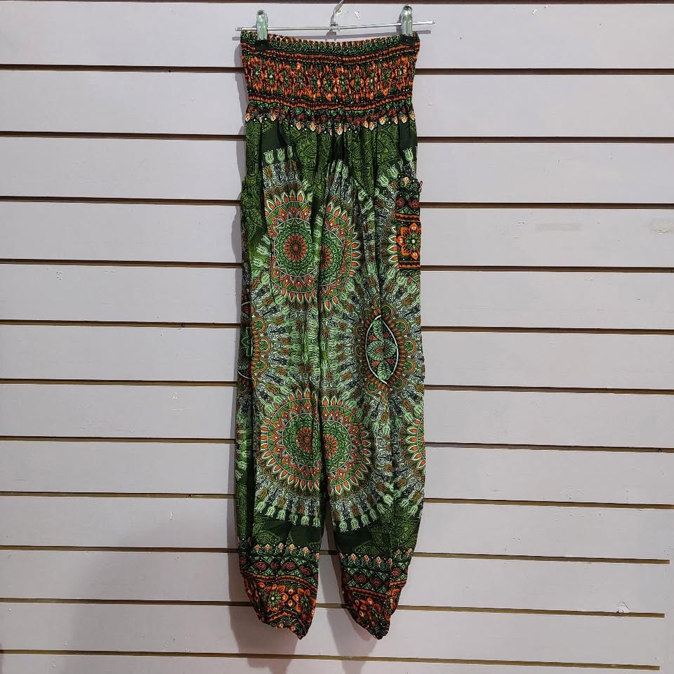 Mandala Paisley Print Trousers TH076M