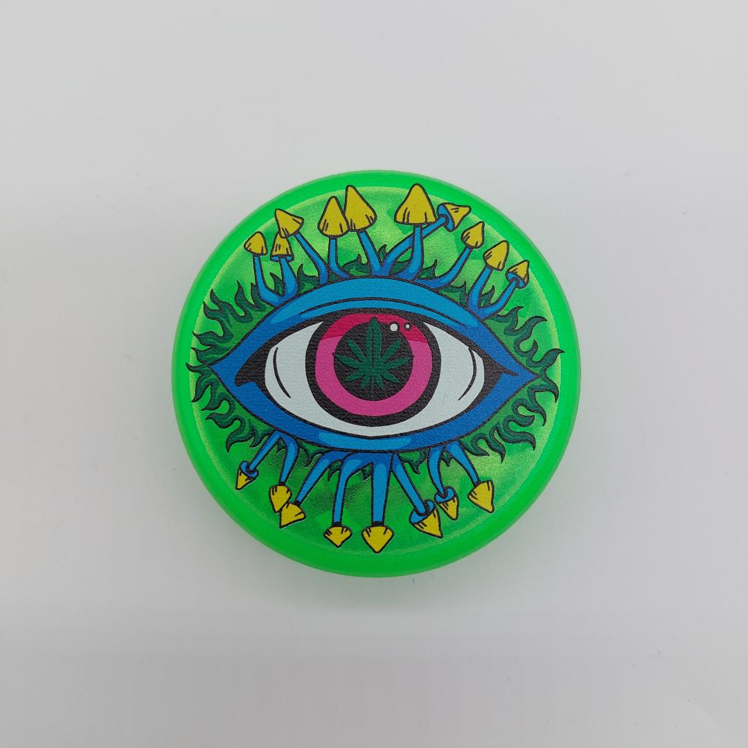 Trippy 2-Part Acrylic herb Grinders