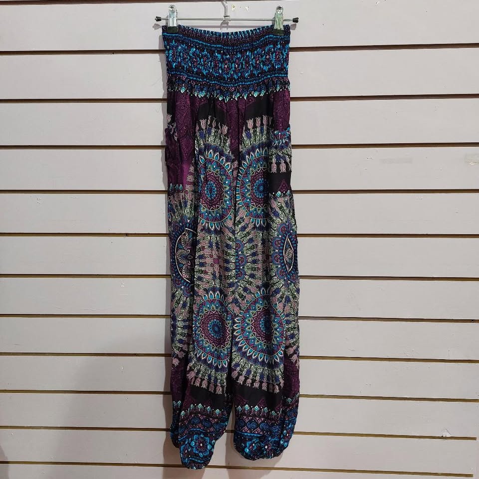 Mandala Paisley Print Trousers TH076M