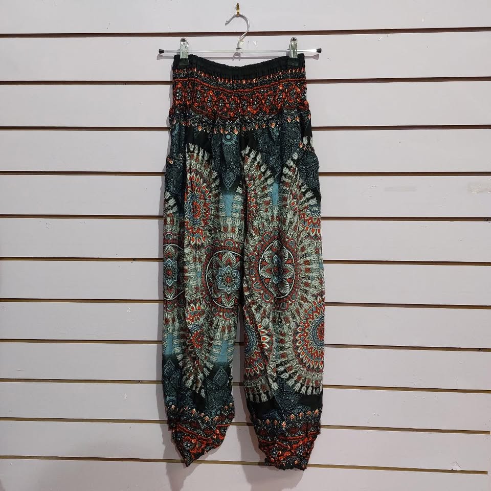 Mandala Paisley Print Trousers TH076M