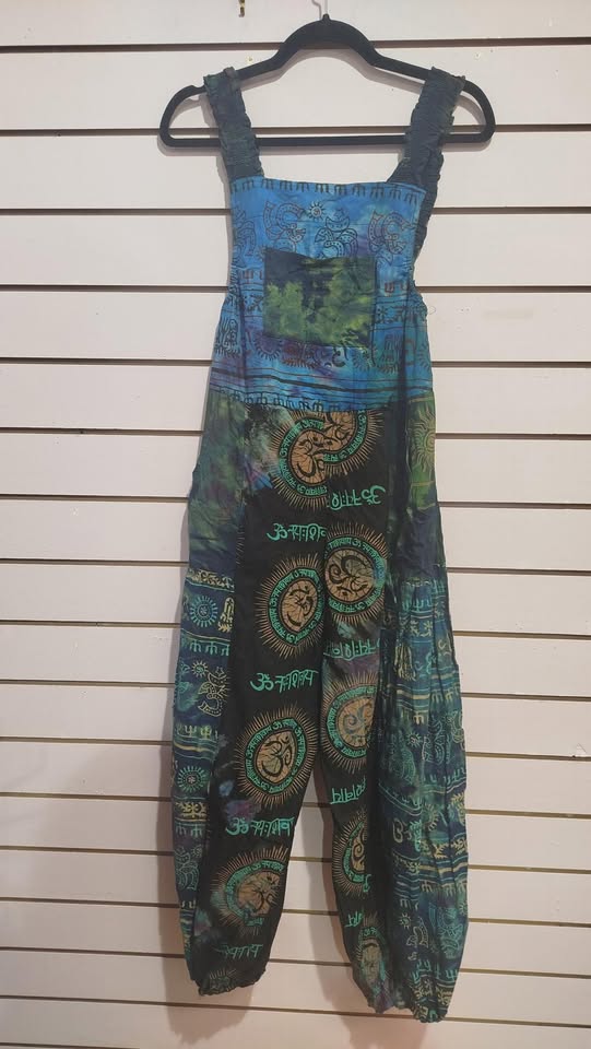 Om Dungarees - Blue