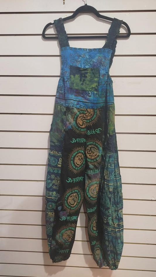 Om Dungarees - Blue