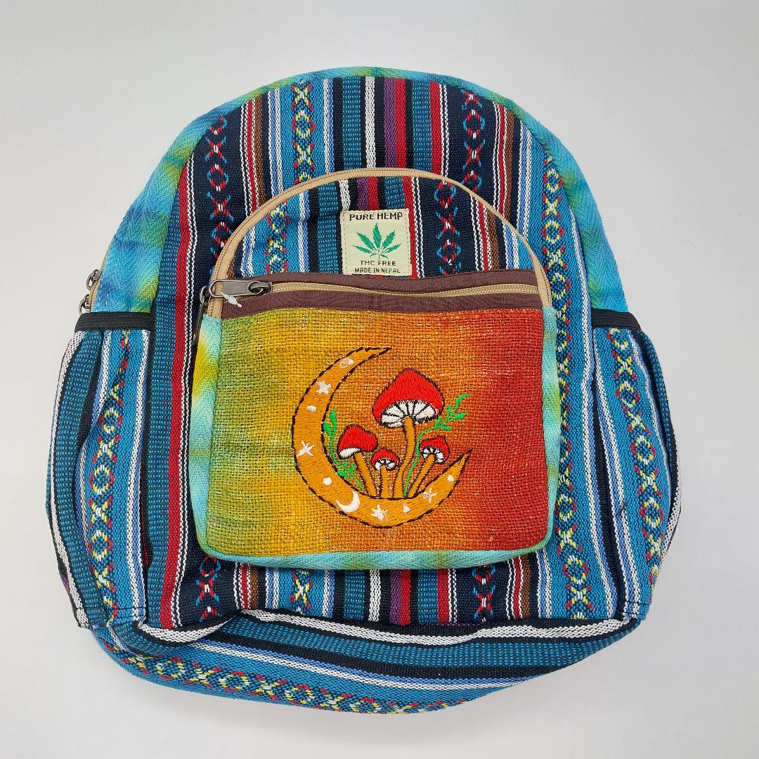 PURE HEMP Moon Mini Backpack