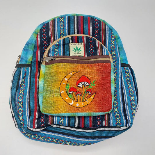 PURE HEMP Moon Mini Backpack