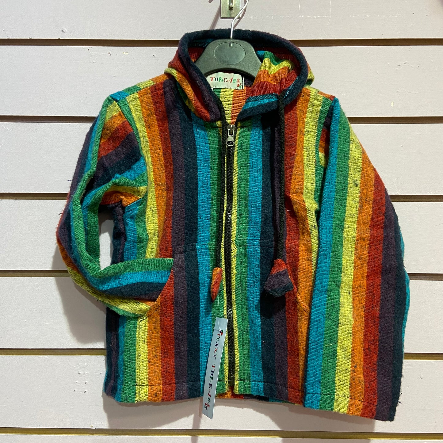 Kids Rainbow Zip Up