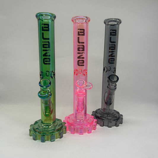Gears Blaze Glass Water Pipe
