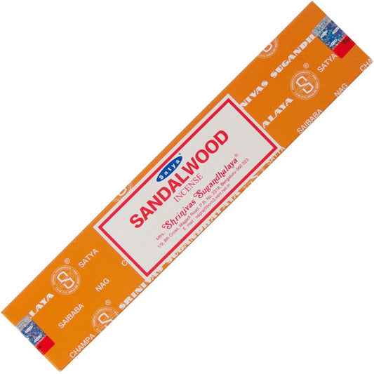 SATYA 'Sandalwood' Incense Sticks