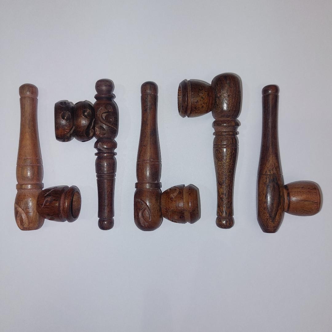 Tubo de madeira colmeia