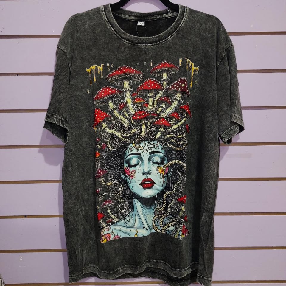 Mushroom Medusa Tees