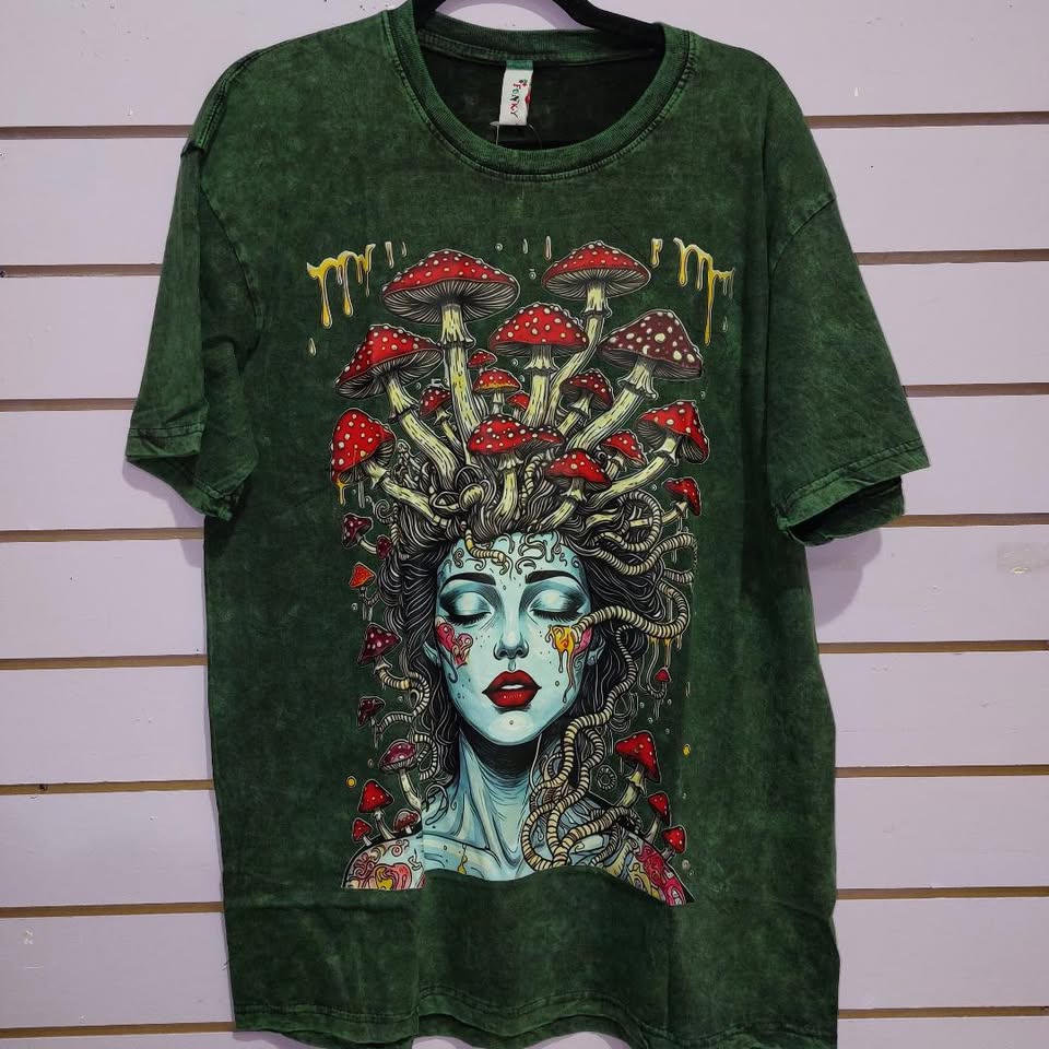 Mushroom Medusa Tees