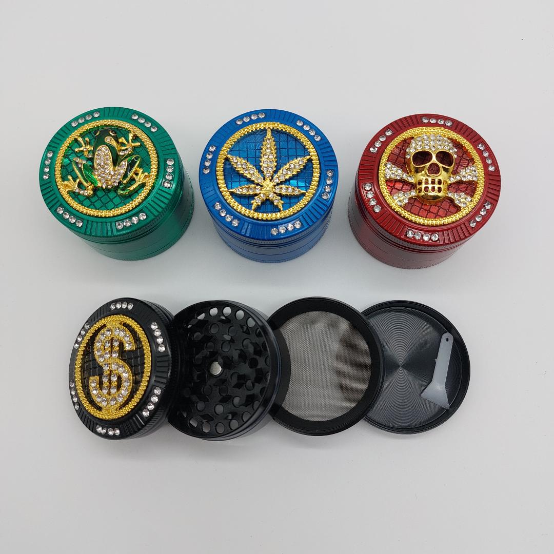 CHAMPHIGH Bling 4-Part Metal Grinders