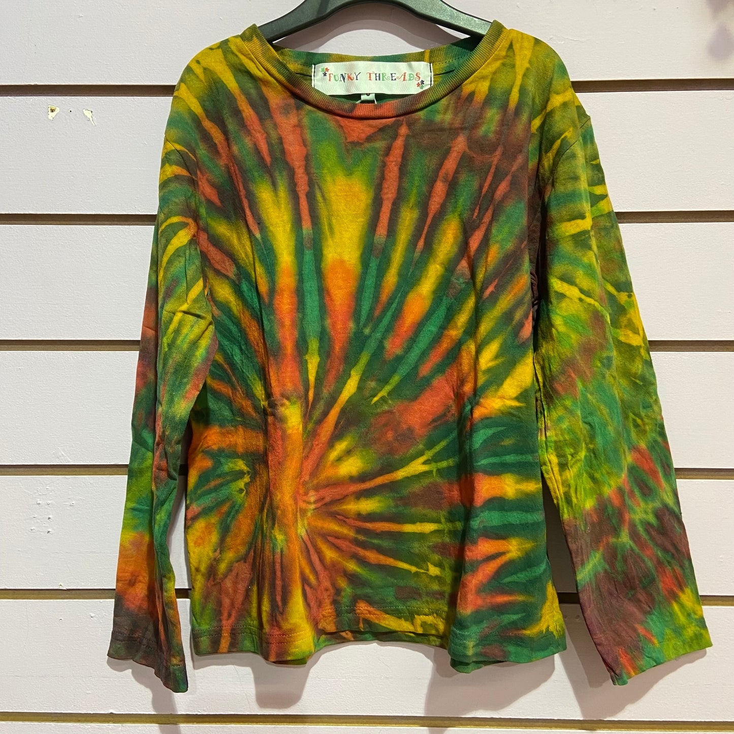 Kids Long Sleeve Tie-Dye