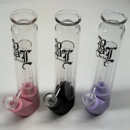 BLACK LEAF “Bird” Glass & Silicone Water Pipe