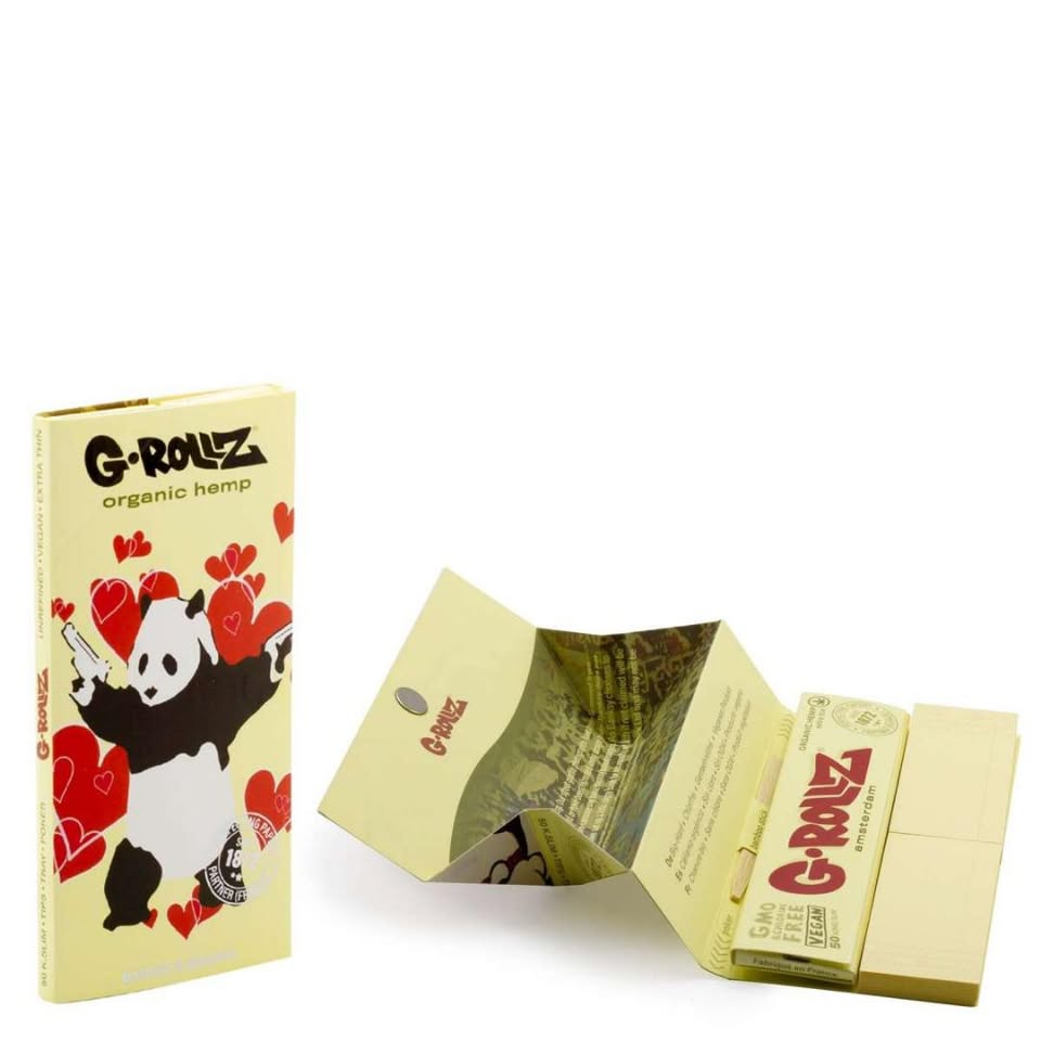 G-ROLLZ Banksy Panda Hemp Kingsize Roll Kit
