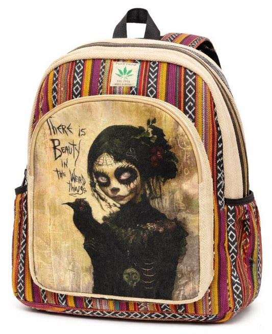 PURE HEMP Weird Things BackPack