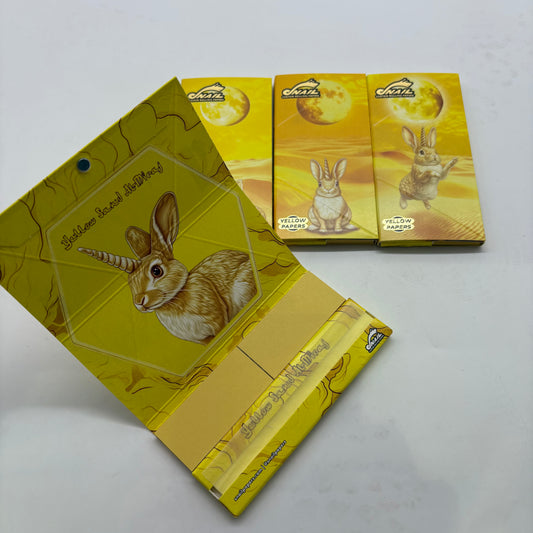 SNAIL PAPERS “Yellow Sand Al-Miraj” Yellow Roll Kits