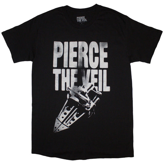 PIERCE THE VEIL UNISEX T-SHIRT: LARGE TEXT