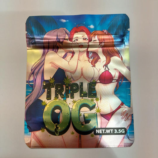 Triple OG Smellproof Mylar Pack